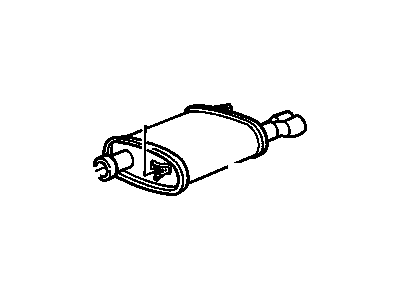 Chevy Beretta Exhaust Pipe - 22592786