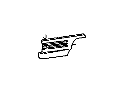Pontiac 12522260 Molding