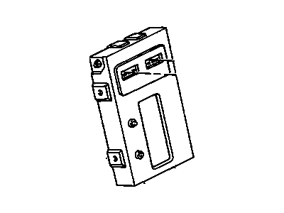 GMC S15 Jimmy Engine Control Module - 88999146