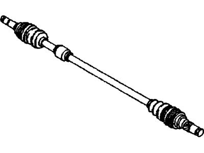 Cadillac Cimarron Axle Shaft - 7847486