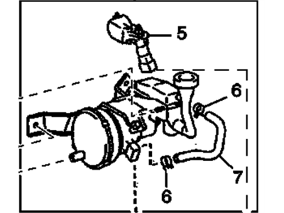 Pontiac Secondary Air Injection Pump - 88973123