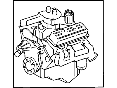 Chevy 12366017 Engine