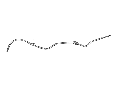 Chevy Malibu Limited Parking Brake Cable - 23494626