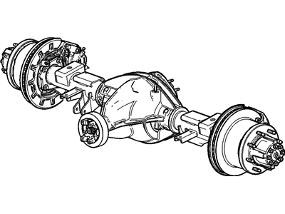 GMC 22822533 Axle Assembly