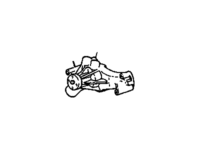 Chevy V30 Water Pump - 12708488