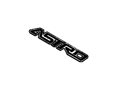 GM 15724741 Nameplate, Outer