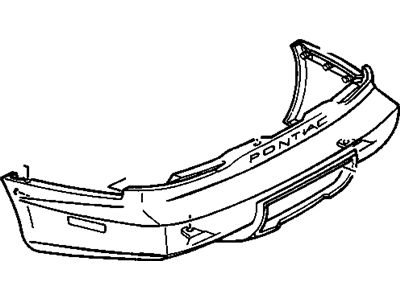 Pontiac Bumper - 14088034
