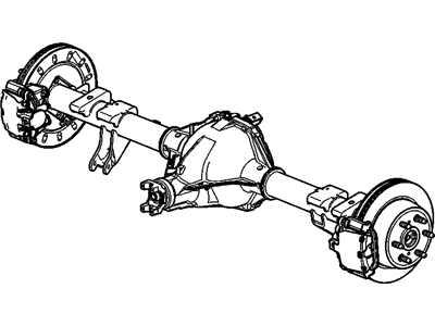 Chevy 22847702 Axle Assembly