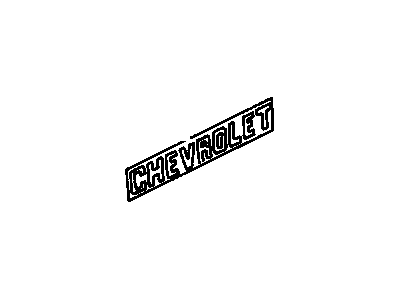 Chevy 14041302 Decal