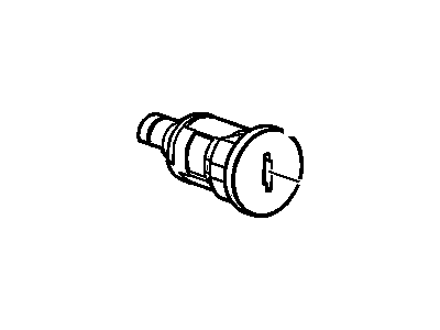 GMC Door Lock Cylinder - 12476272