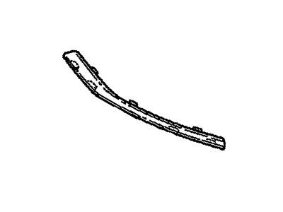 Cadillac 25698156 Rub Strip