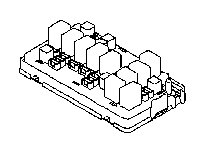 GM 96826275 Box, Main Wiring Junction And Fuse Block