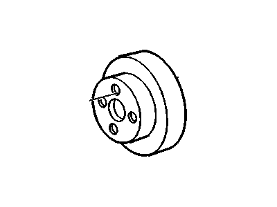 Chevy S10 Water Pump Pulley - 24575820