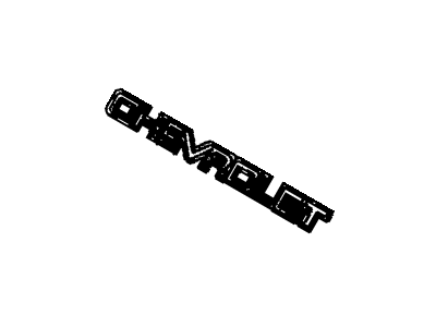 1988 Chevy Sprint Emblem - 96052814