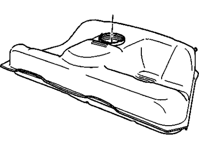 Cadillac 1643064 Fuel Tank
