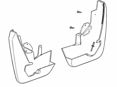 Chevy 84433550 Mud Guard