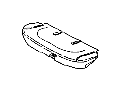 Chevy 16784858 PAD,REAR SEAT CUSHION (W/FRAME)(11.610)