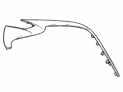 Chevy 84288702 HOOD,INSTRUMENT PANEL INSTRUMENT CLUSTER(INCLUDES 47,53)(ADRENALINE RED)