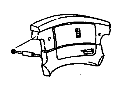 Oldsmobile 17998568 AIRBAG,STEERING WHEEL(BEIGE)