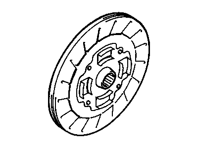 Pontiac Clutch Disc - 88974436