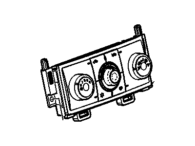 Pontiac 19417662 CONTROL,HEATER & A/C(REFURBISHED-NOT FOR SALE WHERE IMPORTS ARE RESTRICTED)