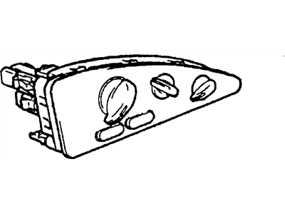 Oldsmobile LSS A/C Switch - 16166213