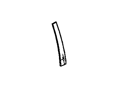 GM 25717628 Applique, Rear Passenger Side