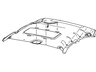 Oldsmobile 88891818 Headliner