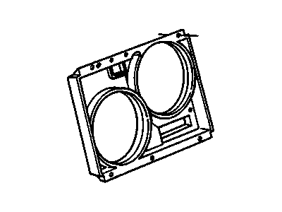 Chevy Corvette Fan Shroud - 10157958