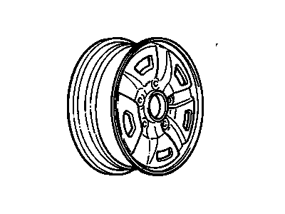 1989 Oldsmobile Cutlass Supreme Spare Wheel - 14102316