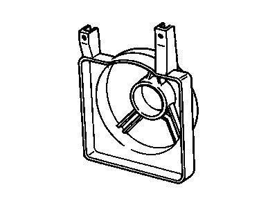 Cadillac 22088901 Shroud Assembly