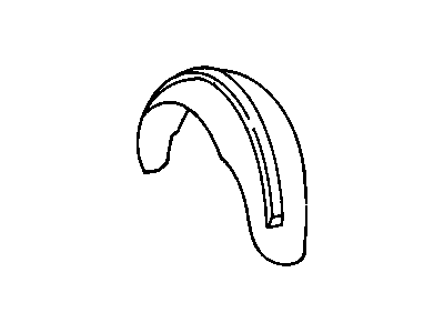 1994 Chevy Corvette Fender Splash Shield - 10135987