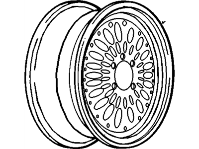 1993 Oldsmobile Cutlass Cruiser Spare Wheel - 12516789