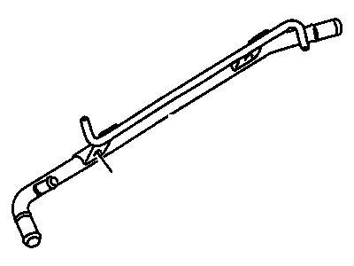 GMC 15816136 Heater Pipe