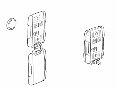 Chevy 84312372 Transmitter