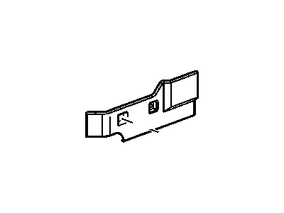 GM 15045202 Shield, Transmission Mounting Support