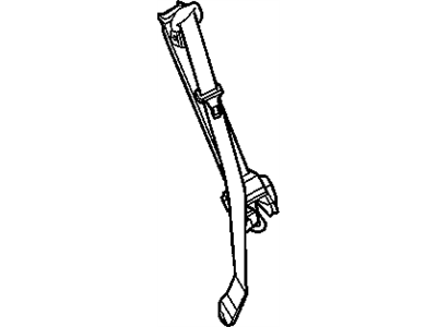 GMC 12383543 Seat Belt Assembly