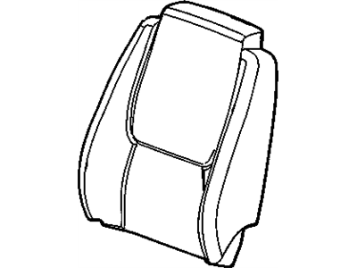 GM 19151355 Cover, Front Seat Back And Back Of Back