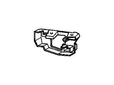 Oldsmobile 16518599 Lens & Housing Mount Bracket