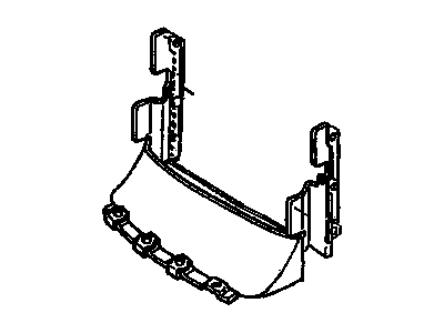 Pontiac 10225749 Baffle