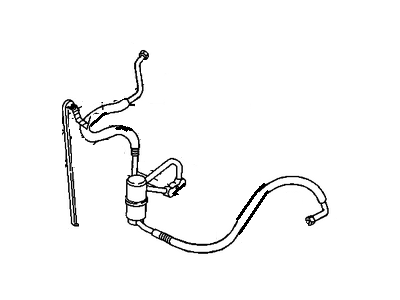 1993 Cadillac Eldorado A/C Hose - 25655633