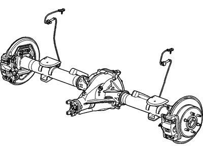 Hummer H3 Axle Shaft - 25941101