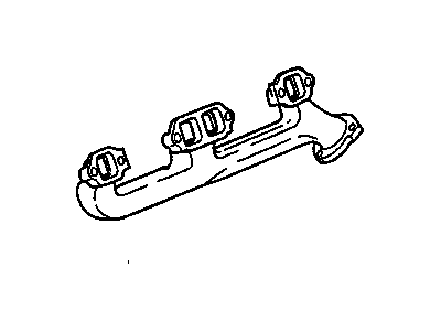 GMC Exhaust Manifold - 12556039