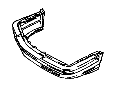 Chevy Beretta Bumper - 16520556