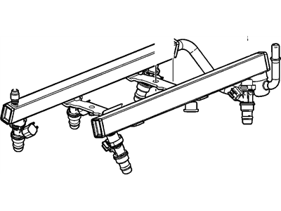 Saturn Fuel Rail - 12587074