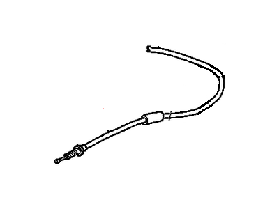 2000 Chevy Corvette Parking Brake Cable - 10409250