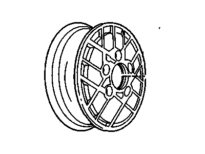 1989 Buick LeSabre Spare Wheel - 12507135