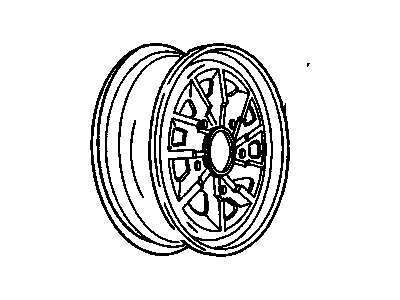 1986 Buick LeSabre Spare Wheel - 25532912