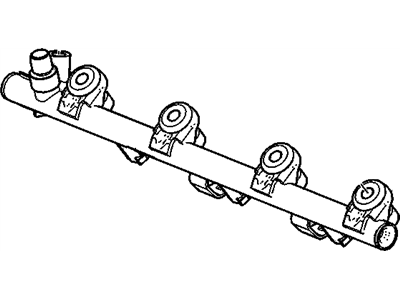 Buick 12701658 Fuel Rail