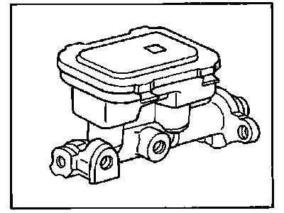 Chevy S10 Brake Master Cylinder - 18013433